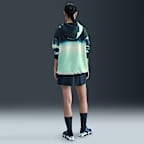 Sudadera con gorro sin cierre oversized estampada para mujer Nike Sportswear Phoenix Fleece x NorBlack NorWhite