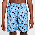 Shorts de vóleibol de 18 cm con forro de ropa interior para niño talla grande Nike Swim Breaker