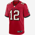 NFL Tampa Bay Buccaneers (Tom Brady) Men's Game Jersey