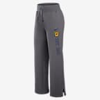 Pants universitarios Nike para mujer North Carolina A&T Phoenix Fleece - Gris