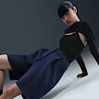 ナイキ スポーツウェア モダン フリース ウィメンズ ミッドライズ ルーズ ショートパンツ