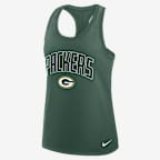 Green Bay Packers Primetime Women's Nike Dri-FIT NFL Racerback Tank Top - Green