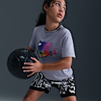 Nike Court Big Kids' Dri-FIT 5" Basketball Shorts