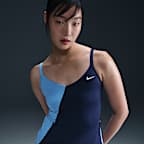 Tankini con cuello en V para mujer Nike Swim