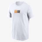 Playera universitaria Nike para hombre Tennessee Campus Logo Swoosh - Blanco