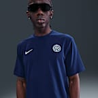 Ανδρική ποδοσφαιρική κοντομάνικη μπλούζα Ίντερ Nike Dri-FIT Primary