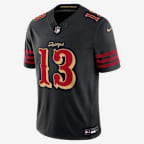 Brock Purdy San Francisco 49ers Rivalries Collection Men's Nike Dri-FIT NFL Limited Jersey - Black