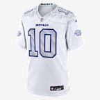 Khalil Shakir Buffalo Bills Rivalries Collection Men’s Nike NFL Game Jersey - White