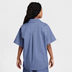 Nike Sportswear Metro Ground Big Kids' Short-Sleeve Top