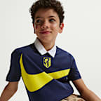 T-shirt de futebol Nike Swoosh Atlético de Madrid para homem