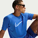 나이키 스윔 하이드로가드 남성 드라이 핏 UV 반팔 탑