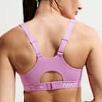 ナイキ インディ ハイサポート ウィメンズ パッディド アジャスタブル スポーツブラ