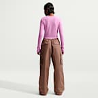 Playera de manga larga slim para mujer Nike Sportswear