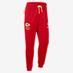 Kansas City Chiefs Sideline Standard Issue Men's Nike Dri-FIT NFL Taper Pants - Red