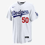 Mookie Betts Los Angeles Dodgers Men's Nike MLB Stadium Jersey - White