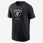 Las Vegas Raiders Essential Men's Nike NFL T-Shirt - Black