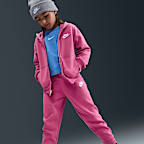 Nike Full-Zip Club Set Little Kids 2-Piece Hoodie Set