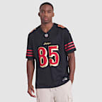 George Kittle San Francisco 49ers Rivalries Collection Men's Nike Dri-FIT NFL Limited Jersey - Black