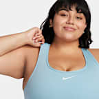 Nike Swoosh Medium Support Women's Padded Sports Bra (Plus Size)