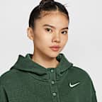 나이키 피닉스 플리스 여성 오버사이즈 크롭 후디