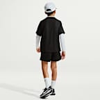 Playera de entrenamiento de manga corta Dri-FIT para niño talla grande Nike Multi