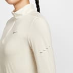 나이키 스위프트 여성 드라이 핏 UV 쿼터집 러닝 탑