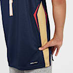 Maillot Nike NBA Swingman New Orleans Pelicans 2023/24 Icon Edition pour ado
