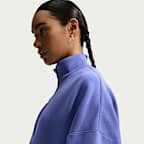 Playera Dri-FIT oversized de medio cierre para mujer Nike 24.7 ImpossiblySoft