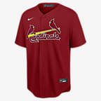 MLB St. Louis Cardinals Men's Replica Baseball Jersey - Red