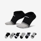 Nike Everyday No Show-letvægtsstrømper (6 par) - multifarvet