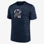 Penn State Nittany Lions Campus Center Block Velocity Men's Nike Dri-FIT College T-Shirt - Navy