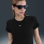 Nike Sportswear Women's Tight Ribbed Short-Sleeve T-Shirt