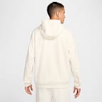 Nike Primary Fleece Sudadera con gorro de alto rendimiento Dri-FIT UV de cierre completo para hombre