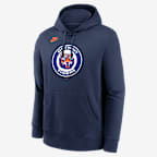 Detroit Tigers Cooperstown Logo Club Men's Nike MLB Pullover Hoodie
