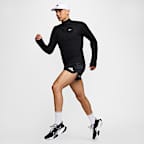 Playera de capa intermedia Dri-FIT de medio cierre para hombre Nike Trail
