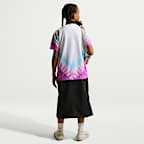 Playera de básquetbol para niños talla grande Nike