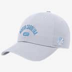 UNC Nike College Campus Cap - White