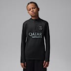 Paris Saint-Germain Strike Fourth Older Kids' Jordan Dri-FIT Football Drill Top