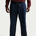 Pants de tejido Fleece con dobladillo abierto para hombre Nike Club