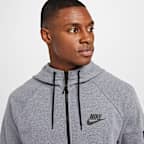 Felpa in fleece con cappuccio e zip a tutta lunghezza Nike Sportswear Tech Essentials - Uomo