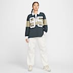 Nike Sportswear Women's Long-Sleeve Graphic Polo Top