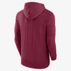 Sudadera con gorro sin cierre Nike Dri-FIT de la MLB para hombre Philadelphia Phillies Authentic Collection