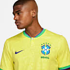 Brazil 2022/23 Stadium Home Men's Nike Dri-FIT Football Shirt