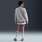 Sudadera oversized de cuello redondo de tejido Fleece para mujer Nike Sportswear Phoenix