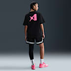 เลกกิ้งบาสเก็ตบอลขาเดียวเอวปานกลาง A'Symmetric ผู้หญิง A'ja Wilson