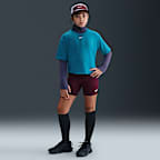 Nike One Relaxed Big Kids' (Girls') Dri-FIT Short-Sleeve Top