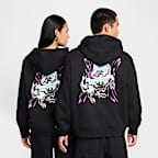 เสื้อสเก็ตบอร์ดมีฮู้ดผ้าฟลีซแบบสวม Nike SB