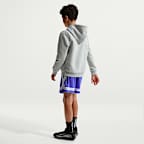 Shorts de básquetbol Dri-FIT de 13 cm para niños talla grande Nike Crossover