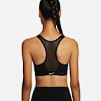 Nike Swoosh Women's Medium-Support Padded Zip-Front Sports Bra