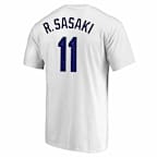 佐々木 朗希 ロサンゼルス ドジャース メンズ ナイキ MLB Tシャツ